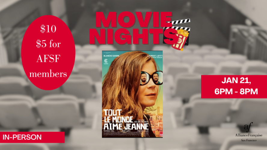 Movie Night: Tout le monde aime Jeanne- Jan 21st 2025