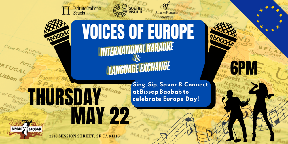 Europe Day at Bissap Baobab- May 22 at 6pm