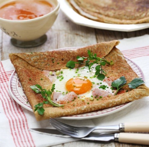 Galette salée bretonne