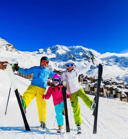 Top 5 ski areas in France